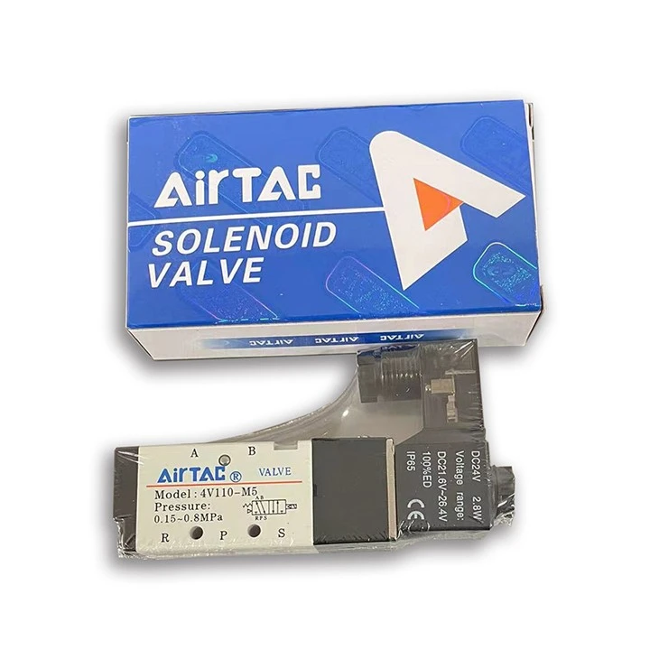 4V110C-M5 AC 220V Airtac Pneumatic Solenoid Valve
